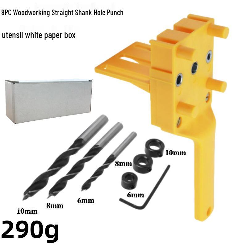 Wood Board Drilling & Punching Locator Tool for DIY Projects