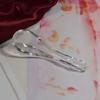 Elegant Crystal Glass Spoon Exquisite Serving Spoons Kitchen Accessories Condiment Spoons  Hotel