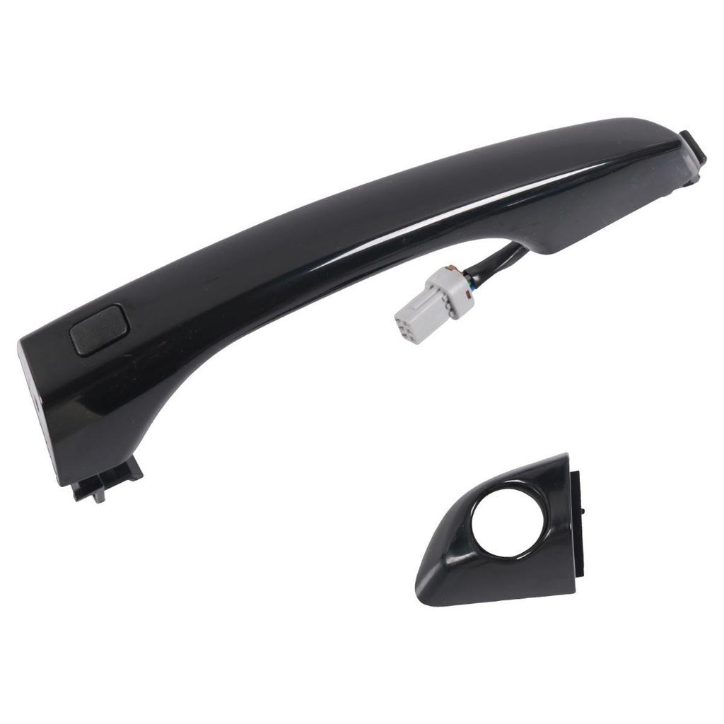 82651-F2020 Front Left Black Car Door Handle, Outer Pull 82652-F2050, Compatible with Hyundai