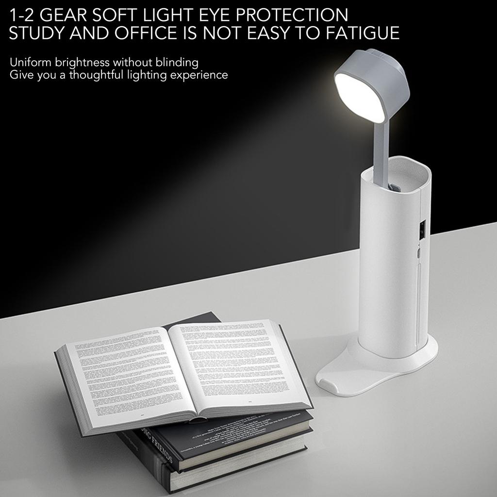 Desk Lamp Desk Lamp Portable Eye  Mini Flashlight Reading Desk Light with USB Charging for Bedroom Outdoor Table Lamp