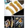 1 Piece Amber Color Ultem PEI Board Knife Handle DIY Making Material EDC Tools Scales Pendants CNC Make Materials High Quality