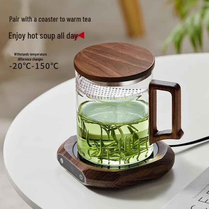 Mingguang High Borosilicate Glass Tea Infuser Cup