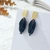 Pinkdudu Fashion 7 Color Tassel Petal Drop Earrings Creative Sweet Enamel Flower Metal Earring for Women Jewelry Gifts PD1549