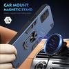 Samsung A51 Armor Silicone Anti-Drop Phone Case with Finger Ring Holder