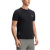 Fila Fitness Series Simple Casual Daily Versatile Comfortable Outdoor Ice Silk Cool Breathable Knitted Short Sleeve T-Shirt Men Tops A11M521127FBK