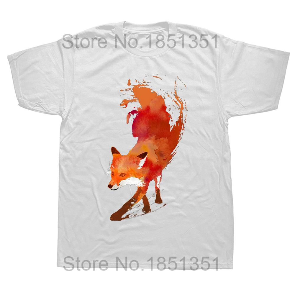 Lustige Always Be Yourself Unless You Can Be A Fox T-Shirts Grafik Baumwolle Streetwear Kurzarm Fuchs Liebhaber Sommer Stil T-Shirt