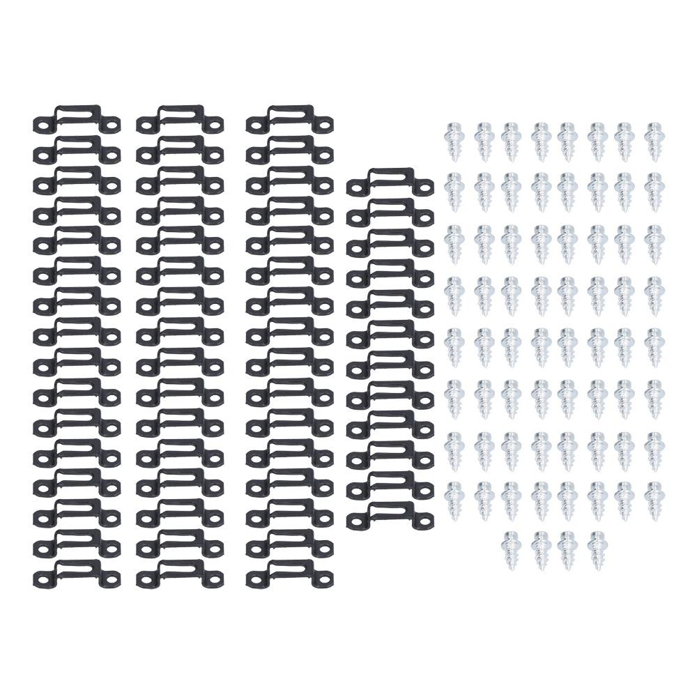 60pcs Adjustable Furniture Concealed Connector 2in 1 Cabinet Accessories Furniture