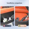 For Haval H9 2026 2026 Car Door Slot Storage Box Leather Protective Pad Cover WaterProof Organize Barrel Interior Accessories
