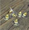 E1401 DIY Jewelry Accessories: Bullet Earring Stoppers, UFO Earplugs, Round Ear Backs