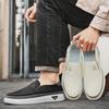 2026 Summer New Style Men's Fashi Casual Single Shoes Breathable Color Blocked Loafers Comfortable Slip  N slip Sneakers