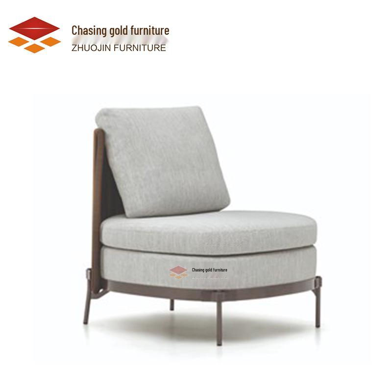 Nordic Outdoor Rattan Double Sofa for Balcony, Courtyard, Garden, or Villa.