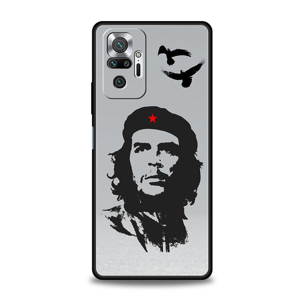 Capa de Telefone Para Xiaomi Redmi Note 14 13 12 Pro Plus 5G 9S 9 10 11 4G 14C 13C 12C 10C 9C 9A Che Guevara Capa Macia