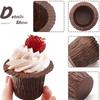 Rolled Edge Top Hat Cupcake Liners