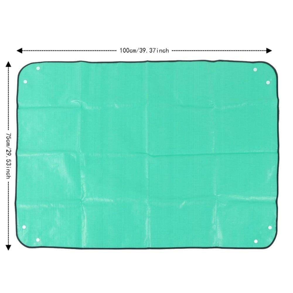 Green Repotting Mat PE Repotting Tray Durable Plant Potting Mat зелёный