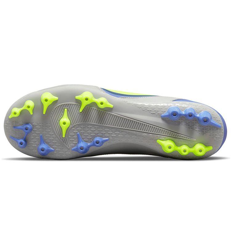 Nike Tiempo Legend 9 Academy Round Toe Lace-Up AG (Rubber Short Studs) Slip-Resistant Durable Soccer Shoes Men Soccer Shoes Gray Blue DB0627-075