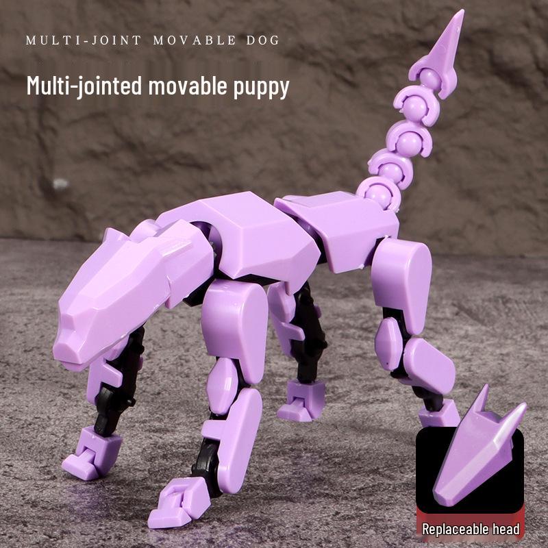 Lucky 13-Joint Action Figure: Trendy 3D Decompression Toy & Ornament.