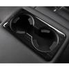 For Mazda 3 Mazda3 Axela M3     Car Cover Trim Stainless Steel Center Console Cup Holder Gear Box Armrest Frame