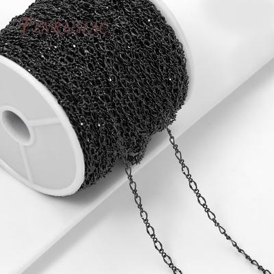 Black Color Decorative Needlework Chain,Metal Chains For Jewelry Making DIY Necklaces Bracelets Accessories,Chain Fittings