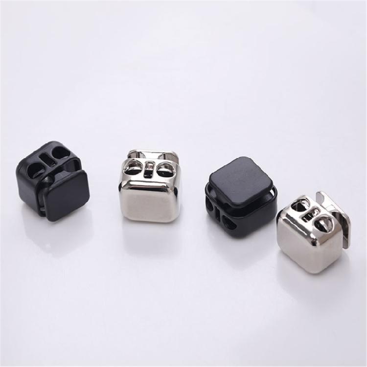 10pcs Double Hole Cord Fasteners for Quick Adjustments, Perfect for Outdoor Activity and Crafting Needs
