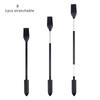 Silikon Mini Spatula Kavanoz Kazıyıcı Kepçe Ucu Uzun Çift Başlı Kozmetik Kaşığı