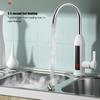 3000W Instant  Heater Faucet IPX4 ABS Tankless Stainless Steel Kitchen Heating Tap for Home Instant  Heater Faucet