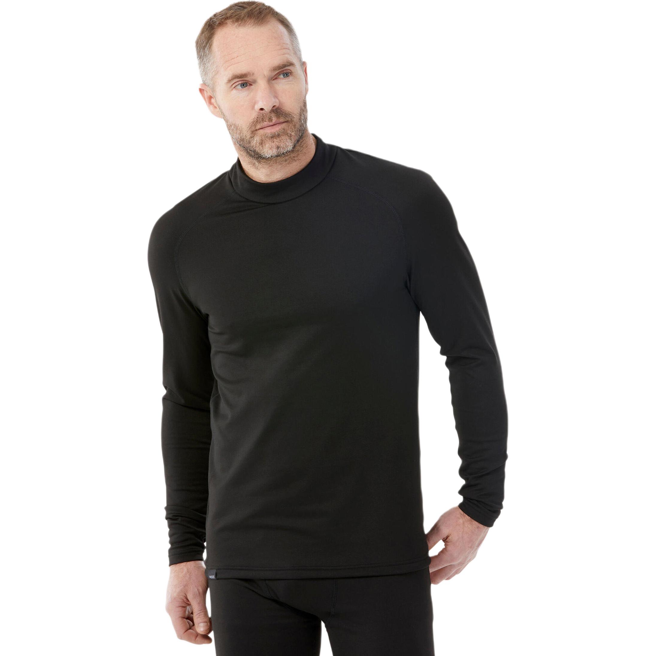 

DECATHLON BL 500 Breathable Sweat Wicking Ski Underwear Thermal Top Men s Black 2XL чёрный