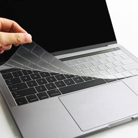 Silicone Clear Keyboard Protective Cover Film for MacBook Air 13inch Pro 15inch