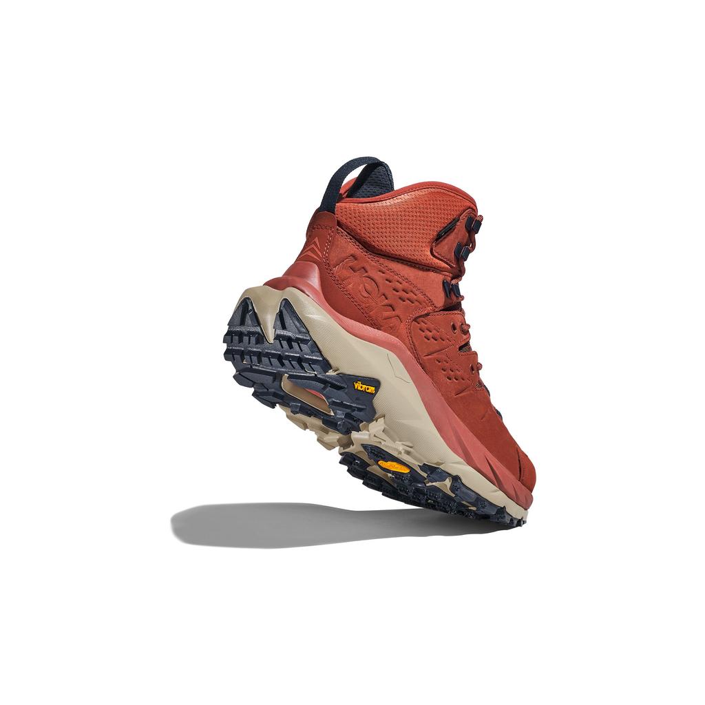 HOKA Kaha 2 GORE-TEX Rust Oxford Tan Men Sneakers Red 1123155-ROTN