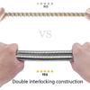 Stainless Steel Shower Flexible (G1/2 Inch, 150CM), Anti-Torsion Shower Pipe, Silver/Chrome