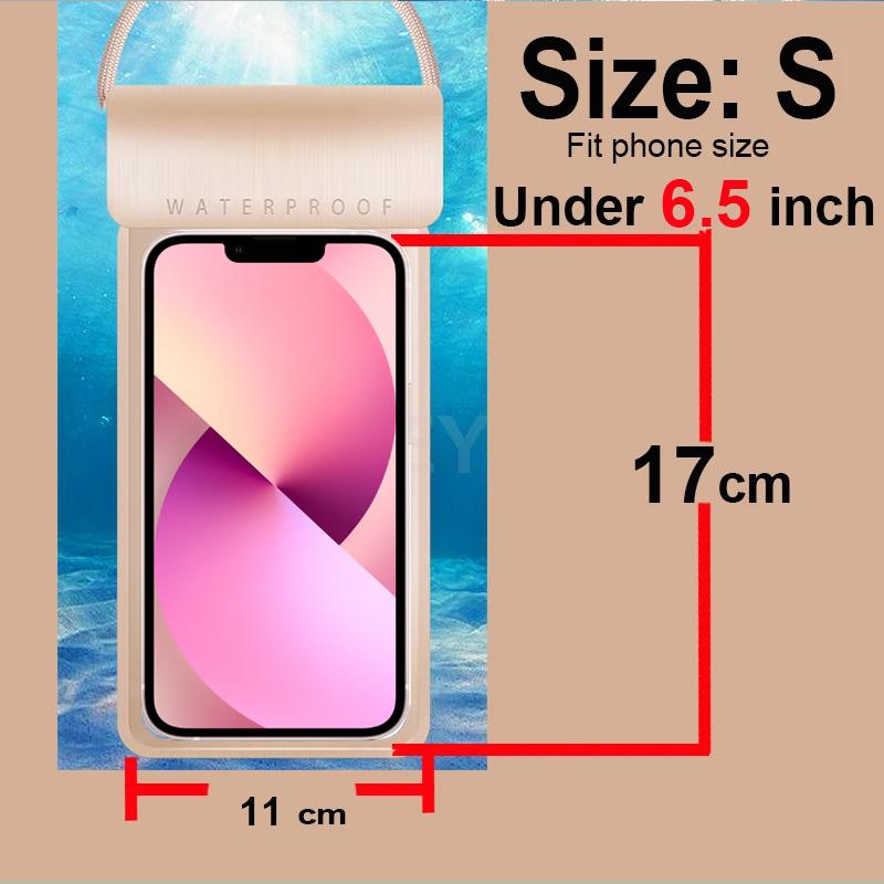 

IPX8 Универсальный водонепроницаемый чехол Водонепроницаемая сумка Подводный чехол для мобильного телефона