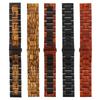 20mm 22mm Band for Samsung galaxy watch 7 6 5 4 40mm 44mm S2 for Huawei Watch GT5 Pro GT4 46mm amazfit BIP Wooden Watch Bracelet