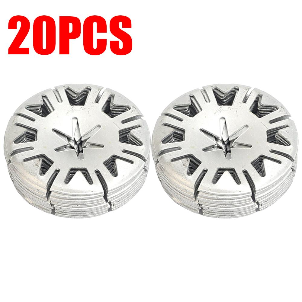 20-10pcs Car Engine Heat Sound Insulation Cotton Gasket Retainer for VW N90796501 N90796502 Auto Fastener Firewall Shield Clips