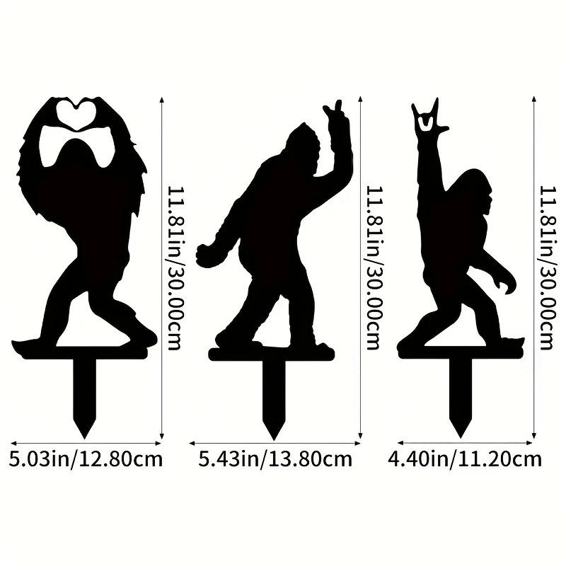 Cross Metal Ground Insert Sign for Garden Decoration