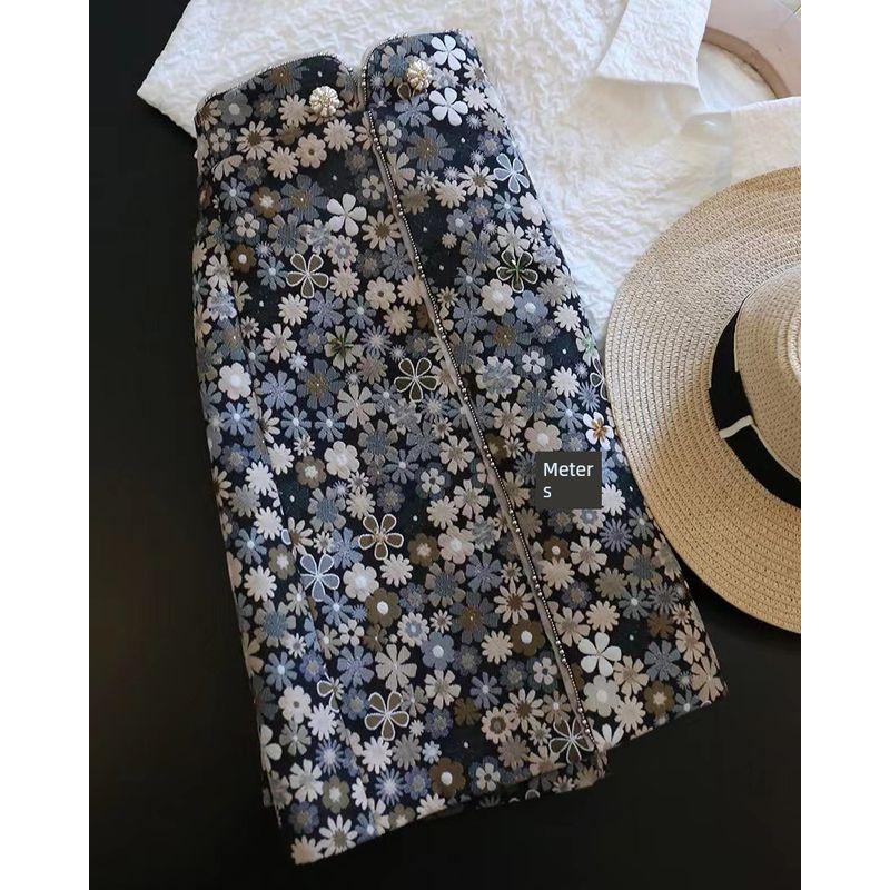 

Chao Charming Famous Brand Leak-Picking Heavy Work Skirt Image color S