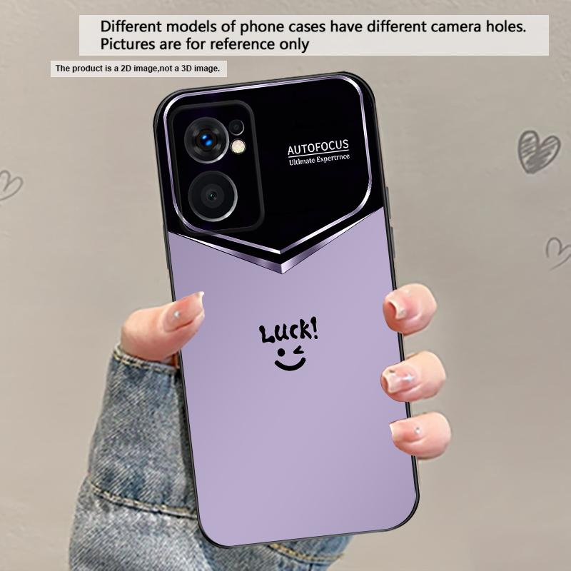 Light purple happiness For OnePlus 8 9 11 12 13 10 Pro 9RT 8T 12R Ace 5 2V Nord CE 2 4 Lite N20 SE 30 N200 TPU soft phone case