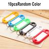 16mm Diameter In Silver 10X Label Keychain Keychain 10pcs 50.0mm X 22.0mm