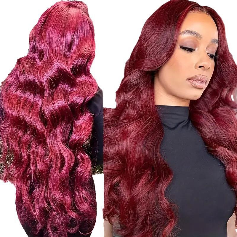 13 * 4 Front Lace Wig, Women's Big Wave Long Curly Hair, European and American Full Headgear