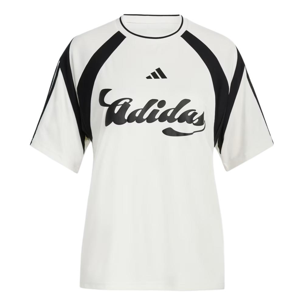 Adidas 3-Stripes Tiro Crew Neck Comfortable Fitted Striped Soccer Jersey Women tops KB6126 XS