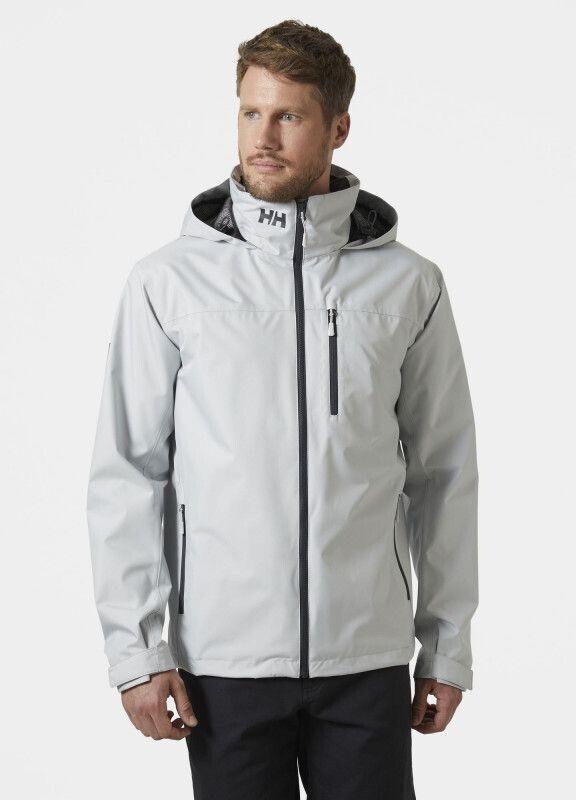 Куртка Helly Hansen Crew Hooded Sailing Jacket 2.0 (34443) серый туман