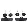 2 Peças Suporte Magnético para Barra de Luz 66mm Base Magnética Suporte de Montagem para Barra de Luz LED Suporte de Ventosa para Capô Teto