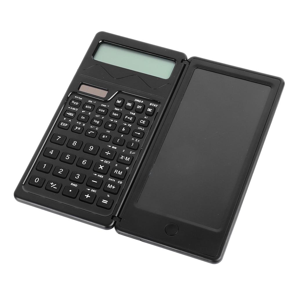 Scientific Calculator Solar Battery Powered Multi Functional Foldable Scientific Calculator with
