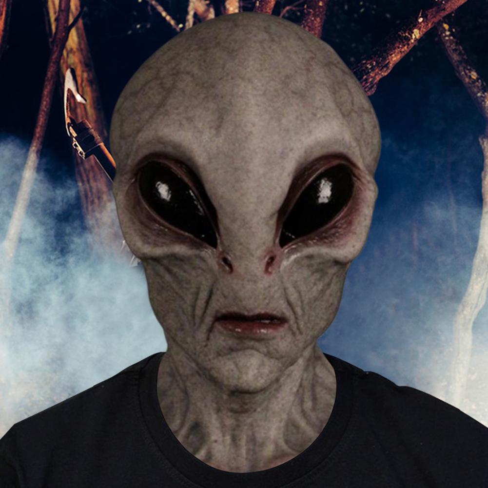 Halloween Buitenaards Mask Realistisch Buitenaards Gezicht Maskers Buitenaards Latex Volledig Hoofd Masker Horror Buitenaards Latex Masker voor Halloween Cosplay
