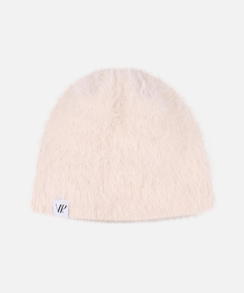 NP STUDIO [Gift Bag][2-Pack] Hairy Fur Knit Beanie 6 Colors