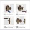 1-3PCS Magnet Cabinet Catches Door Stopper Door Latch Switch for Wardrobe Hardware Furniture Tools  Anti-corrosion Accessories