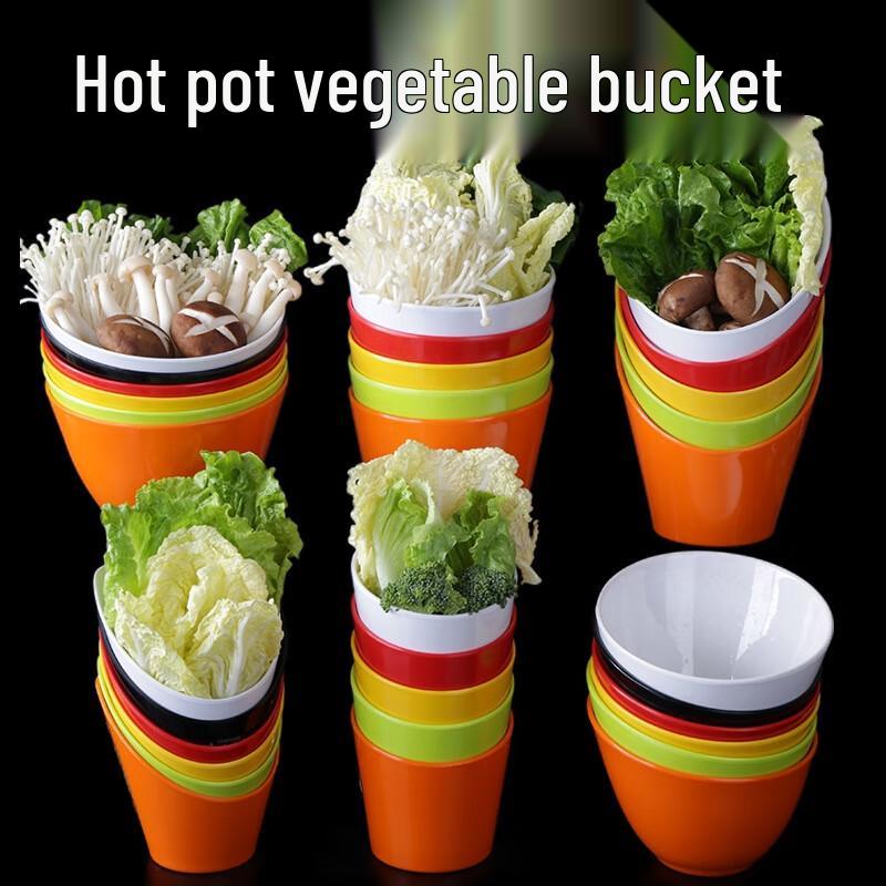 Chinese Style Melamine Slanted Bowl