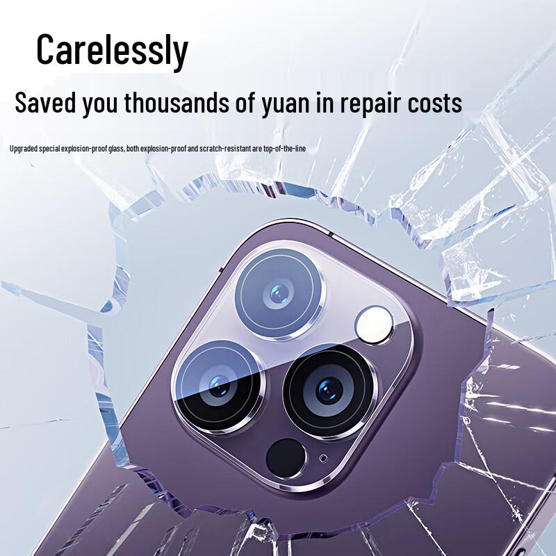 Baseus Tempered Camera Lens Protector for iPhone 15 Pro/Pro Max