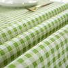Small Plaid Tablecloth Coffee Table Cloth Tablecloth Table Picnic Cloth Pastoral Hotel Photo Fabric