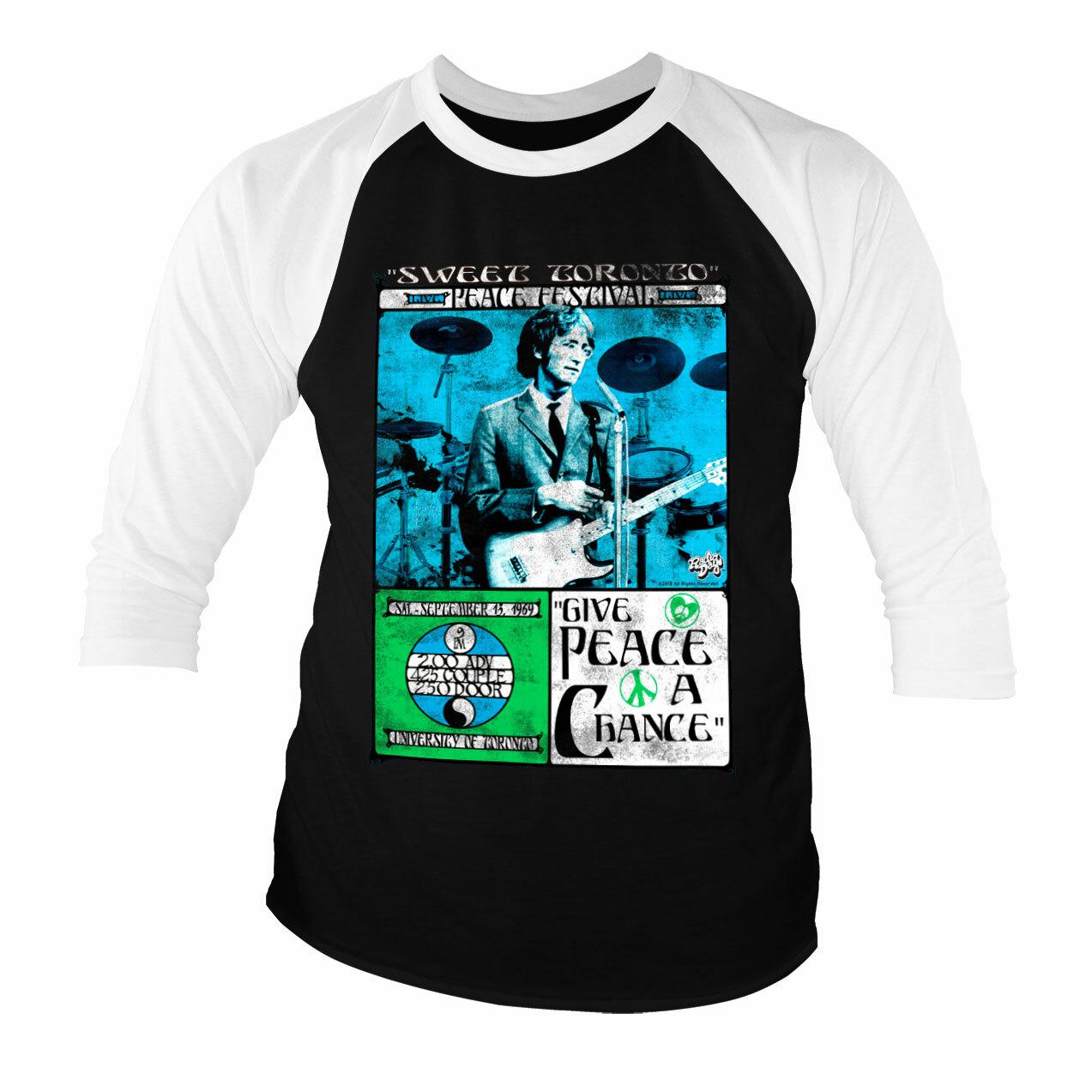 T-Shirt À Manches 34 Du Festival De La Paix De Toronto De John Lennon XXL