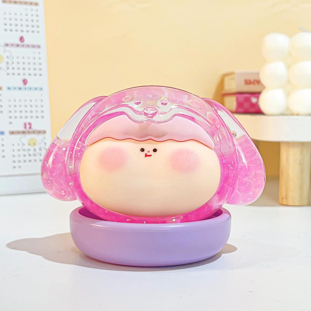 Douyin Style Lilith Dog Head Cartoon Glitter Ornaments Blind Box