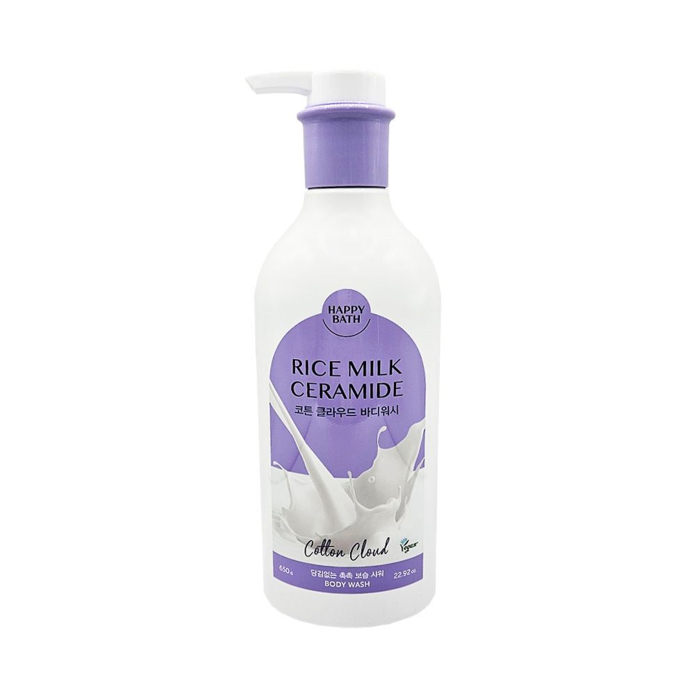 Ceramide PYFSXIIR HAPPY BATH Body Wash Cotton Cloud 650g